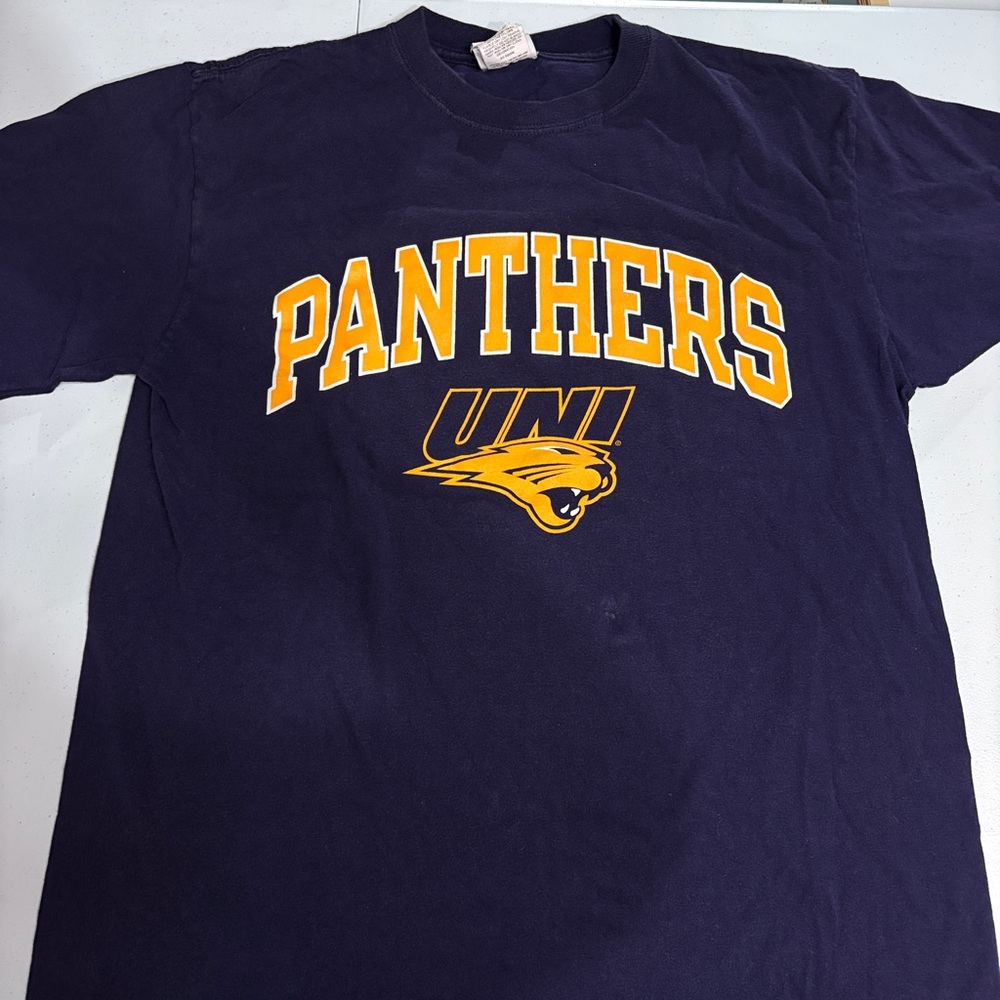 Champion Blue and Yellow Short Sleeve Tees